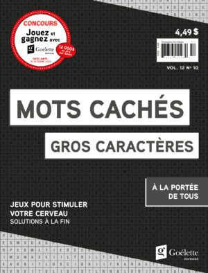 Gros caractères - Mots cachés V12 N10