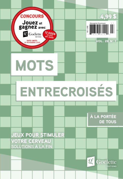 Mots entrecroisés V28 N7