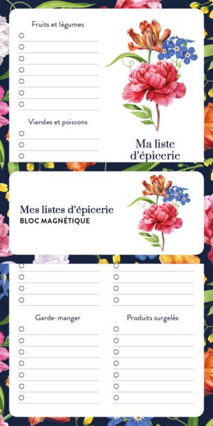 Bloc-Notes Floral