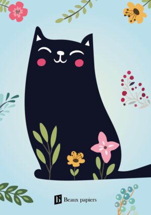 Carnet de notes Chat