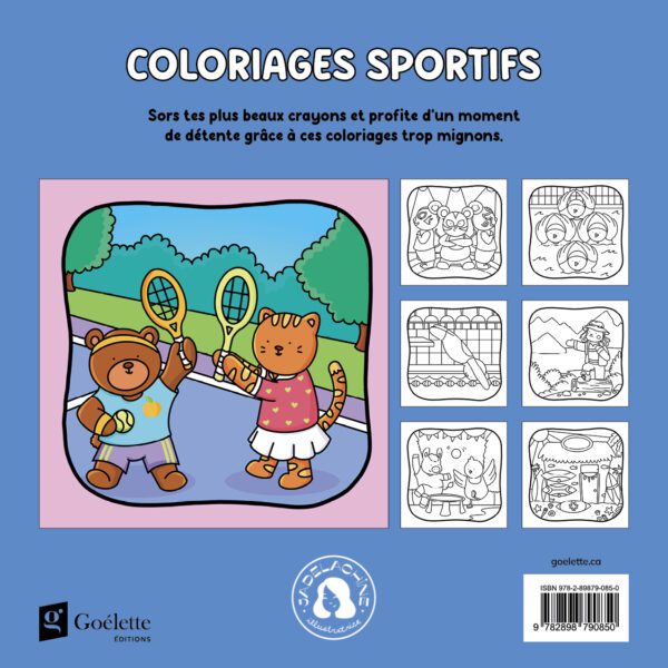 Coloriages sportifs (Prévente jusqu'au 5 août) – Image 2