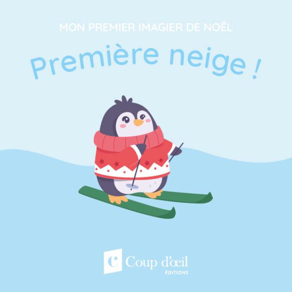 Mon premier imagier de Noël - Première neige