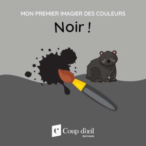 Mon premier imagier des couleurs - Noir