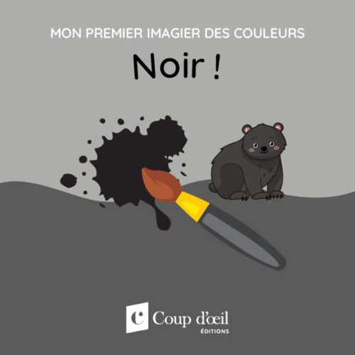 Mon premier imagier des couleurs – Noir