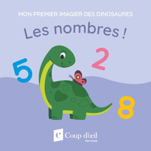 Mon premier imagier des dinosaures – Les nombres