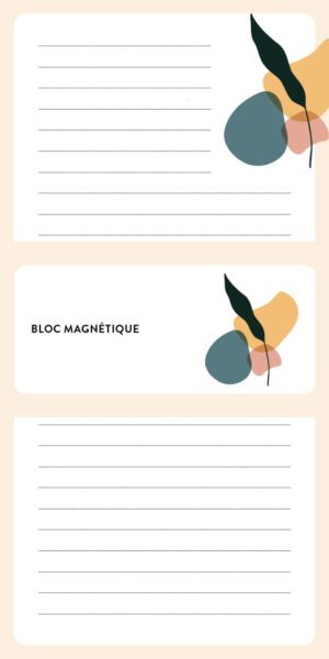 Bloc-Notes Pastel