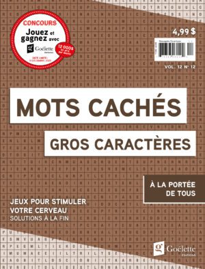 Gros caractères - Mots cachés V12 N12