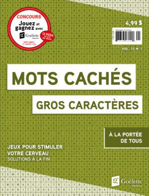 Gros caractères - Mots cachés V13 N1