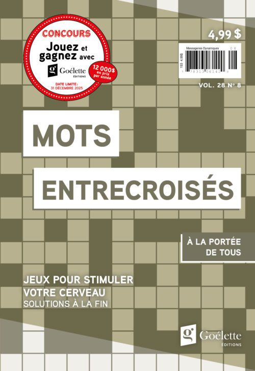 Mots entrecroisés V28 N8