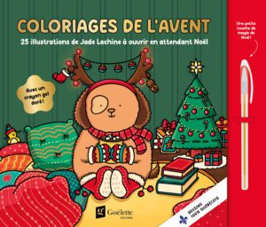 Coloriages de l'avent (Prévente jusqu'au 1er octobre)