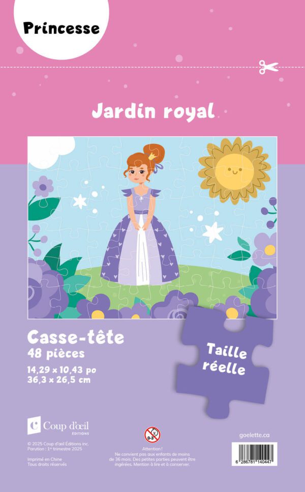 Casse-tête - Jardin royal – Image 2