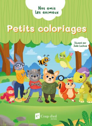 Petits coloriages - Nos amis les animaux - Domestique
