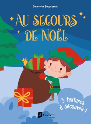 Au secours de Noël - Livre à toucher
