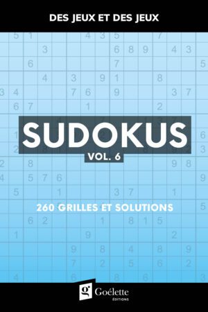 Des jeux et des jeux - Sudokus vol. 6
