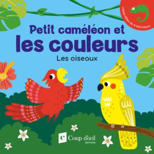 Petit caméléon et les couleurs des oiseaux - livre casse-tête