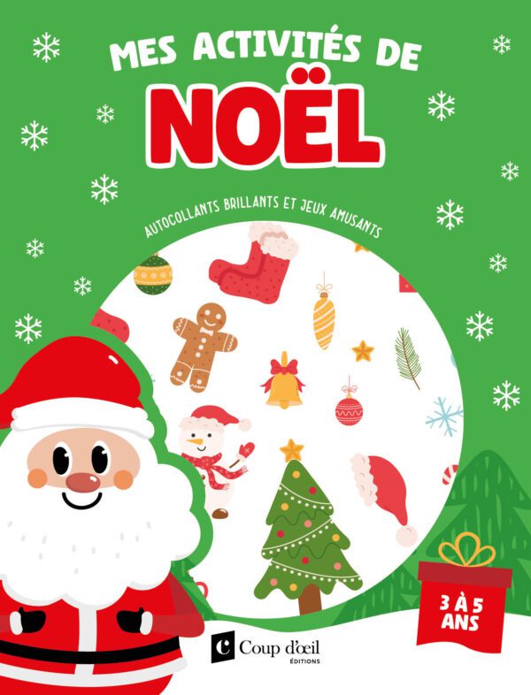Mes activités de Noël 3-5 ans (père Noël)