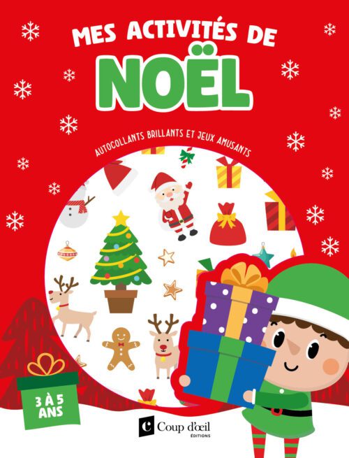 Mes activités de Noël 3-5 ans (lutin)