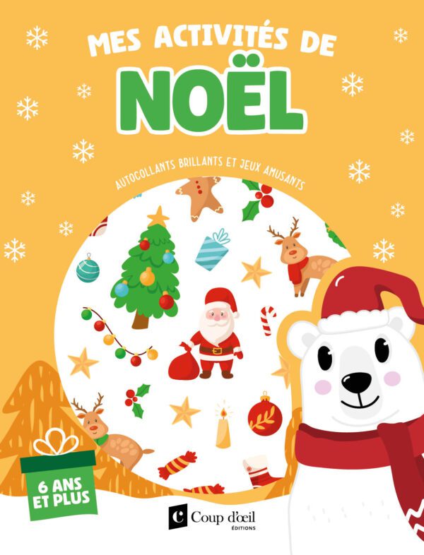 Mes activités de Noël 6 ans + (ours polaire)