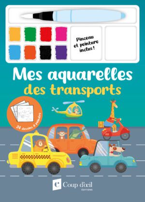 Mes aquarelles des transports