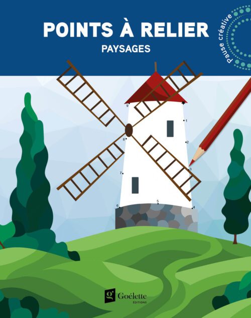 Pause créative – Points à relier – Paysages