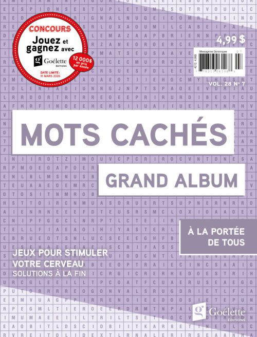 Grand album – Mots cachés V28 N7
