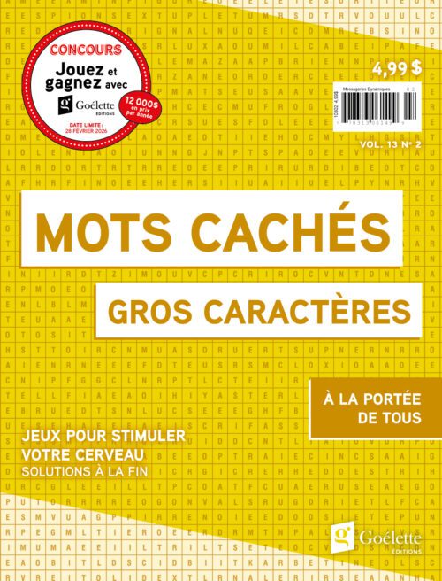 Gros caractères – Mots cachés V13 N2