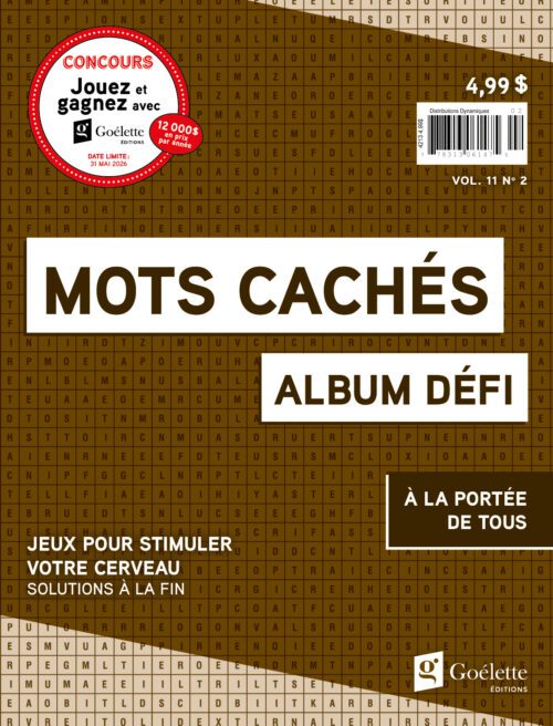 Album défi – mots cachés V11 N2