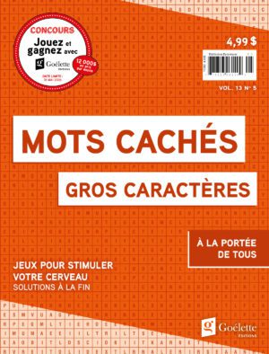 Gros caractères - Mots cachés V13 N5