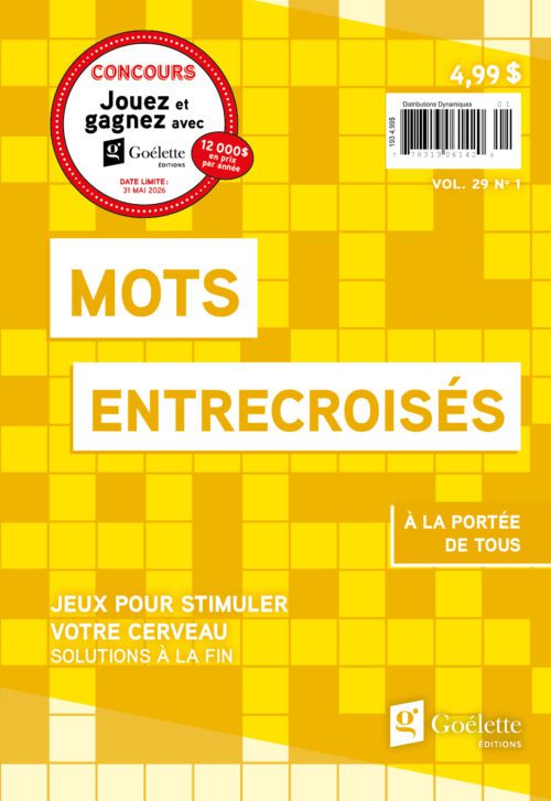 Mots entrecroisés V29 N1