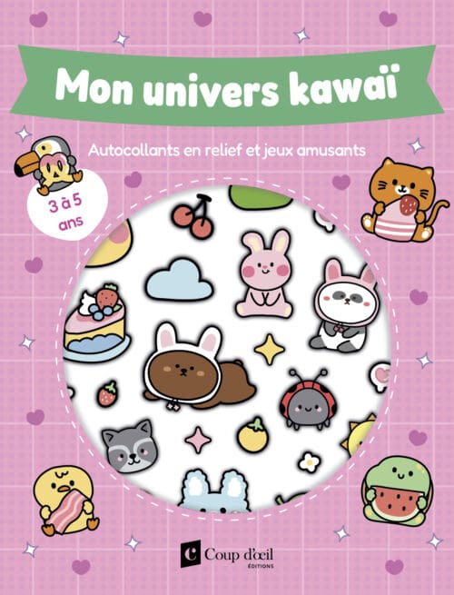 Mon univers kawaï 3-5 ans