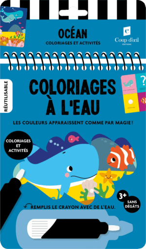 Coloriages à l'eau - Océan