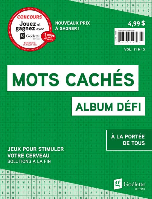 Album défi – mots cachés V11 N3