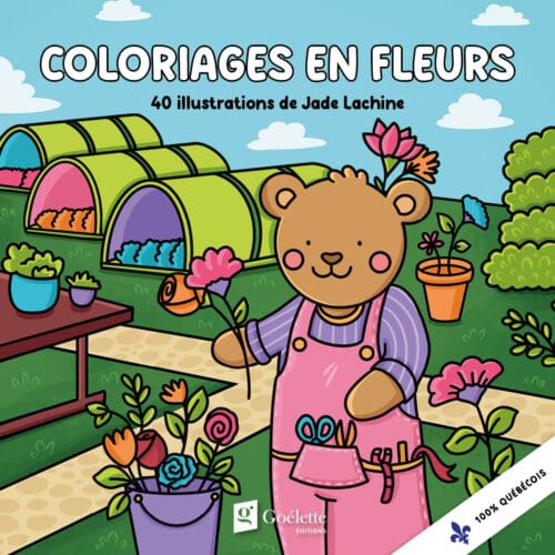 Coloriages en fleurs (prévente jusqu&rsquo;au 10 mars)