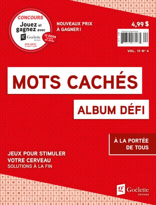 Album défi – mots cachés V11 N4