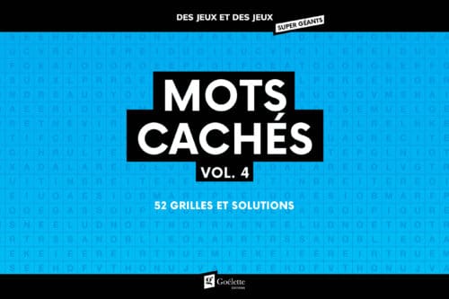 Des jeux et des jeux super géants – Mots cachés vol. 4