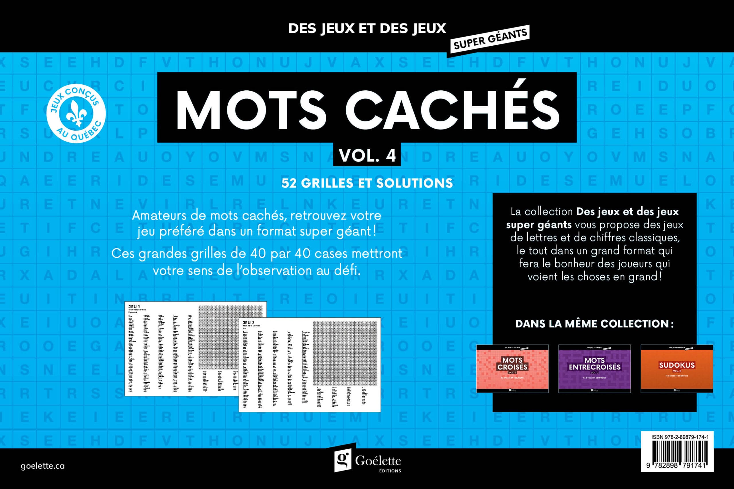 Des jeux et des jeux super géants - Mots cachés vol. 4 – Image 2