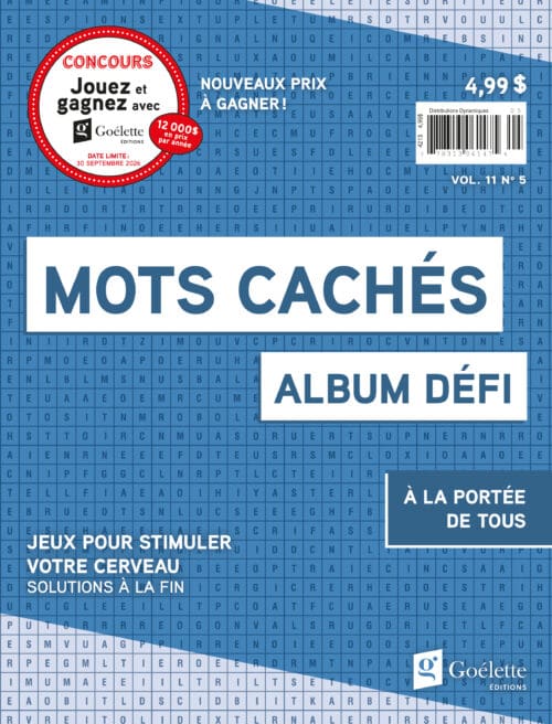 Album défi – mots cachés V11 N5