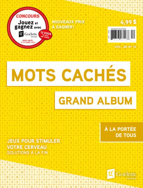Grand album – Mots cachés V28 N12