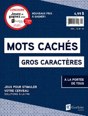 Gros caractères - Mots cachés V13 N10