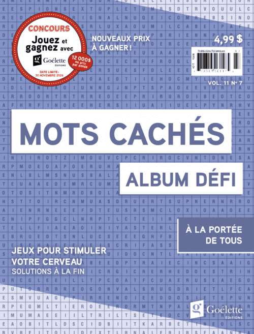 Album défi – mots cachés V11 N7