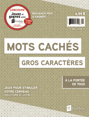 Gros caractères - Mots cachés V13 N11