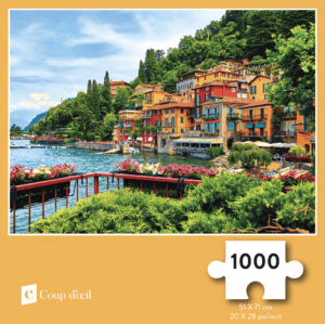 Casse-tête 1000 morceaux - Lac Como