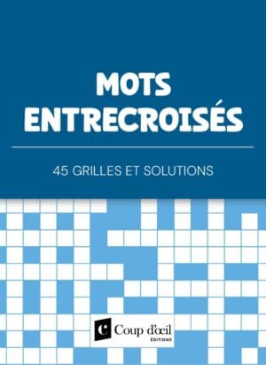 Mots entrecroisés - Mini-tablette avec crayon