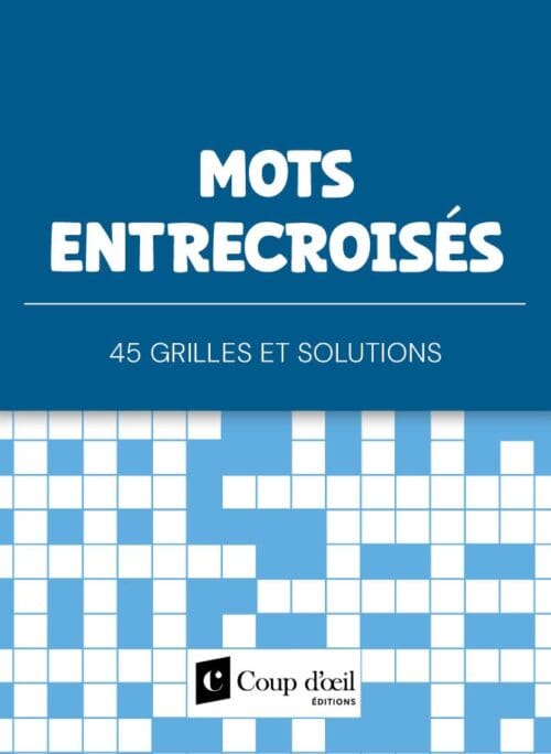 Mots entrecroisés – Mini-tablette avec crayon