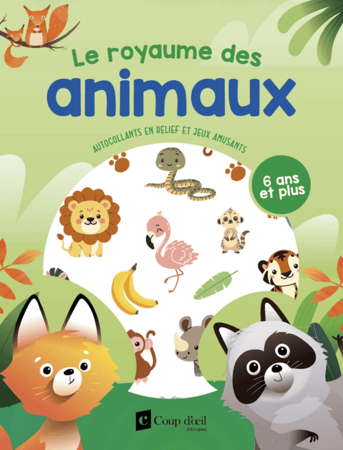 Le royaume des animaux – Activités 6 ans +