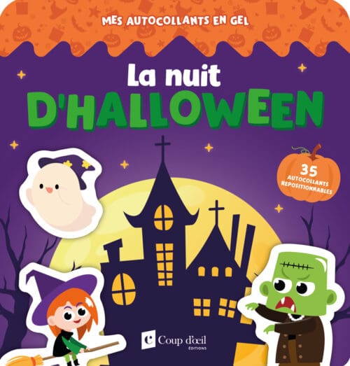 Mes autocollants en gel – La nuit d&rsquo;Halloween