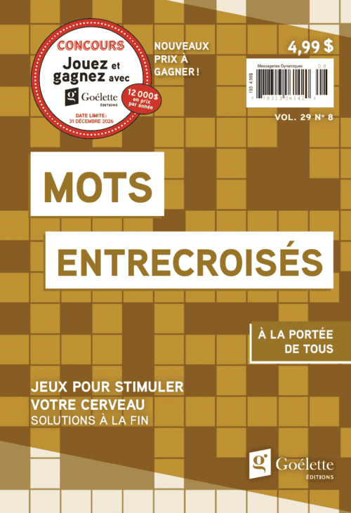 Mots entrecroisés V29 N8