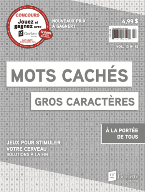 Gros caractères - Mots cachés V13 N12
