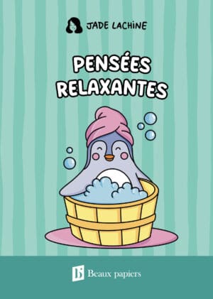 Carnet de notes Jade Lachine - Pensées relaxantes