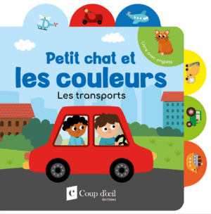 Livre avec onglets - Petit chat et les couleurs